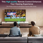 for VIZIO Smart TV Remote Replacement,Universal Control XRT140 for VIZIO TV