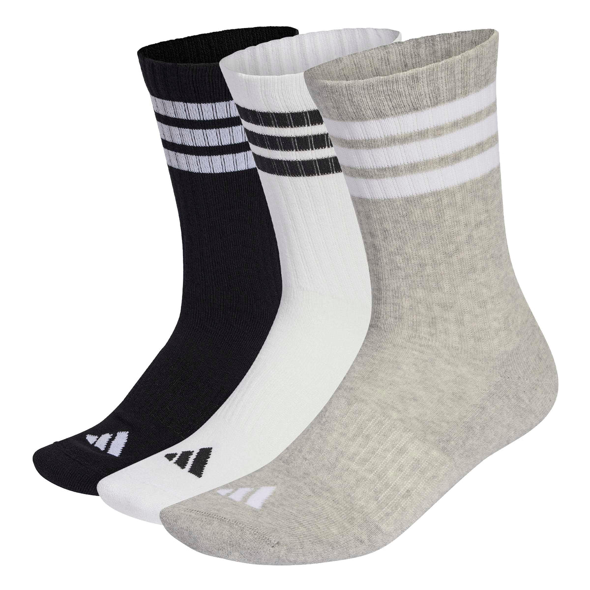 adidas Unisex 3stripes Cushioned Sportswear Crew Socks 3 Pair Pack Socken