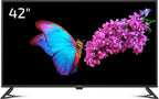 DYON Smart 40 VX-2 Full HD-TV, trippel HD-mottagare (DVB-C/-S2/-T2), App Store, Prime Video, Netflix, YouTube, DAZN, Disney+, svart
