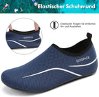 Sixspace Unisex Badeschuhe Wasserschuhe mit Rutschfester Sohle, Gr.34-47