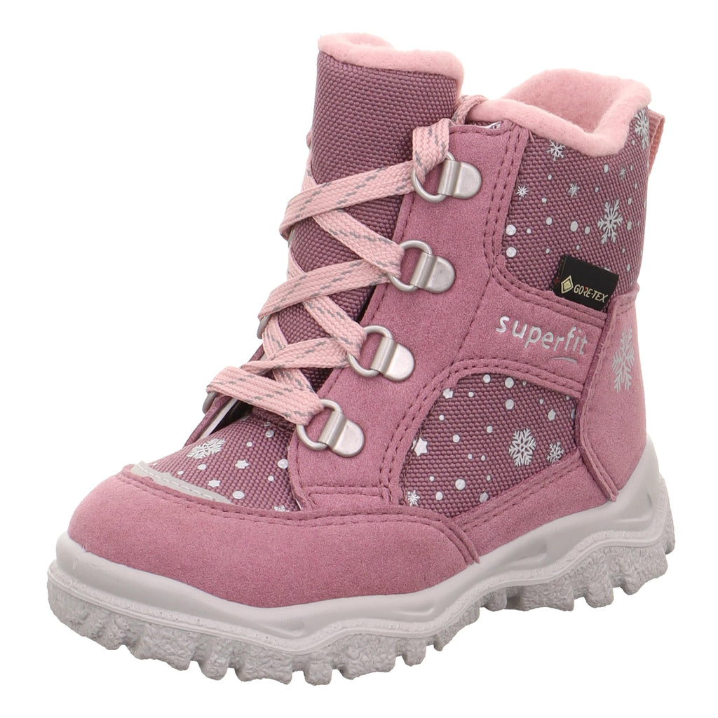 Superfit Mädchen HUSKY1 warm gefütterte Gore-Tex Stiefel, LILA/PINK 8500