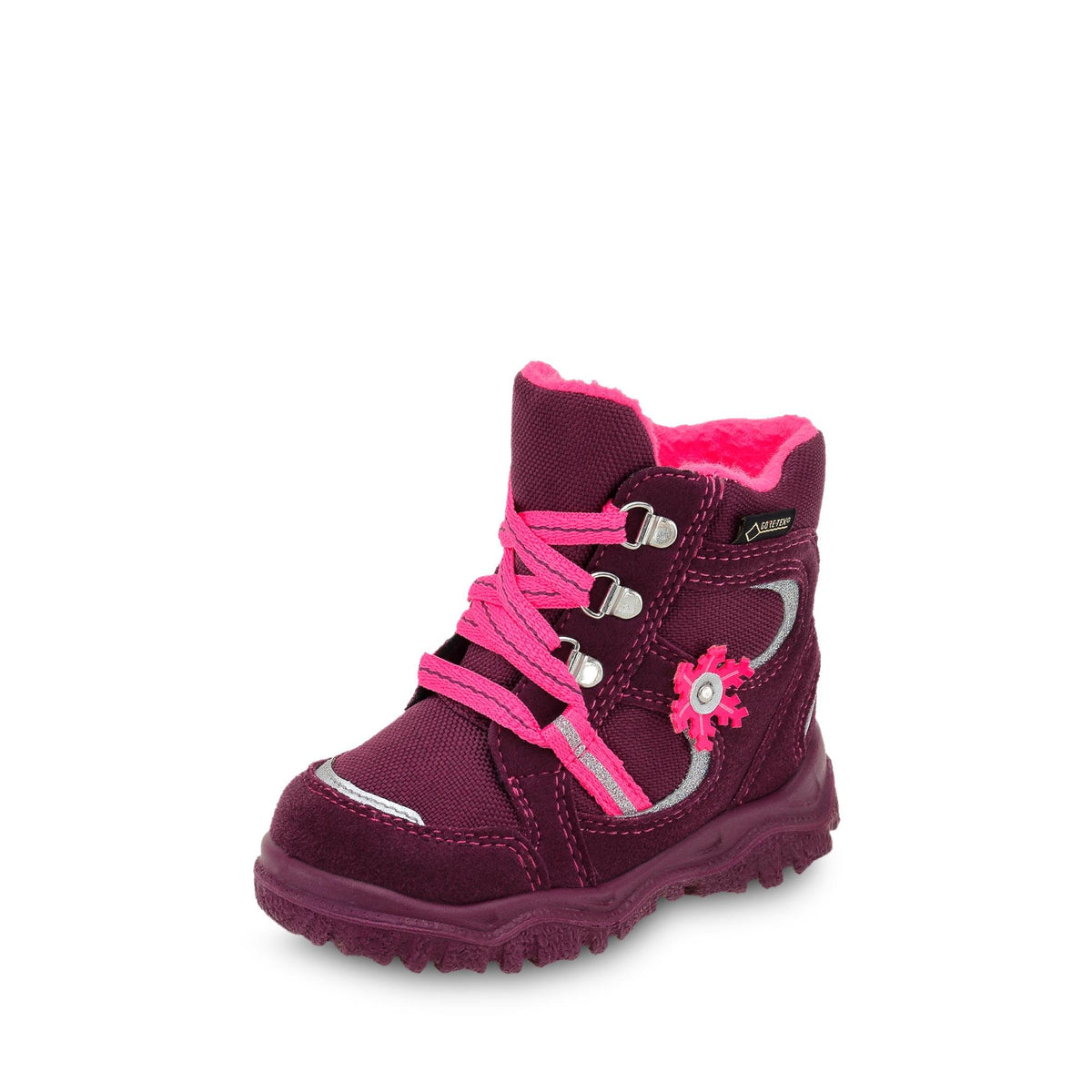 Superfit Mädchen HUSKY1 warm gefütterte Gore-Tex Stiefel, LILA/PINK 8500