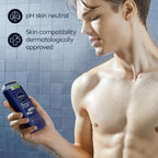 NIVEA MEN Protect and Care 3-i-1 Duschgel för Ansikte, Hår & Kropp, 250 ml