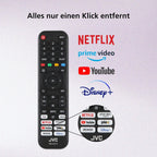 JVC VIDAA LT-40VDF2555 (2026) Smart TV, Full HD HDR, med 100 cm skärmdiagonal och inbyggd trippeltuner, LED-TV