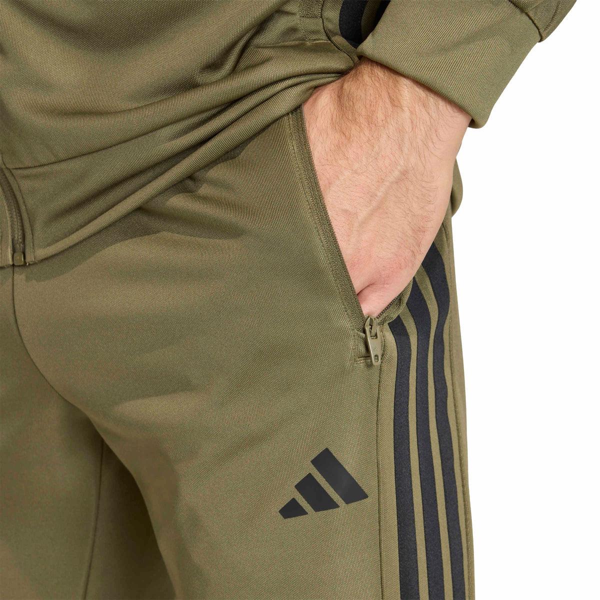 adidas Herren Workout Essentials All-set 3-stripes Knit Pant