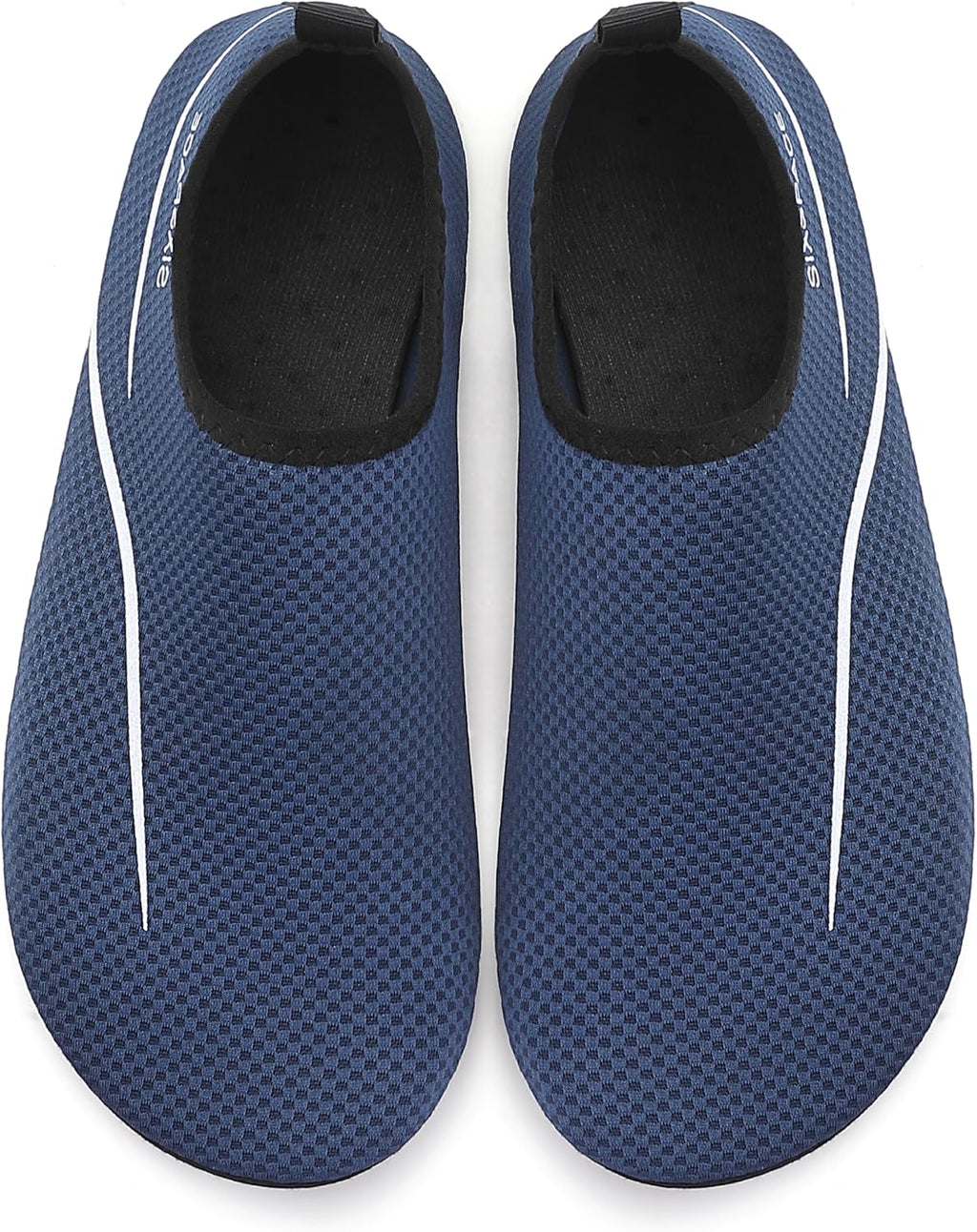 Sixspace Unisex Badeschuhe Wasserschuhe mit Rutschfester Sohle, Gr.34-47