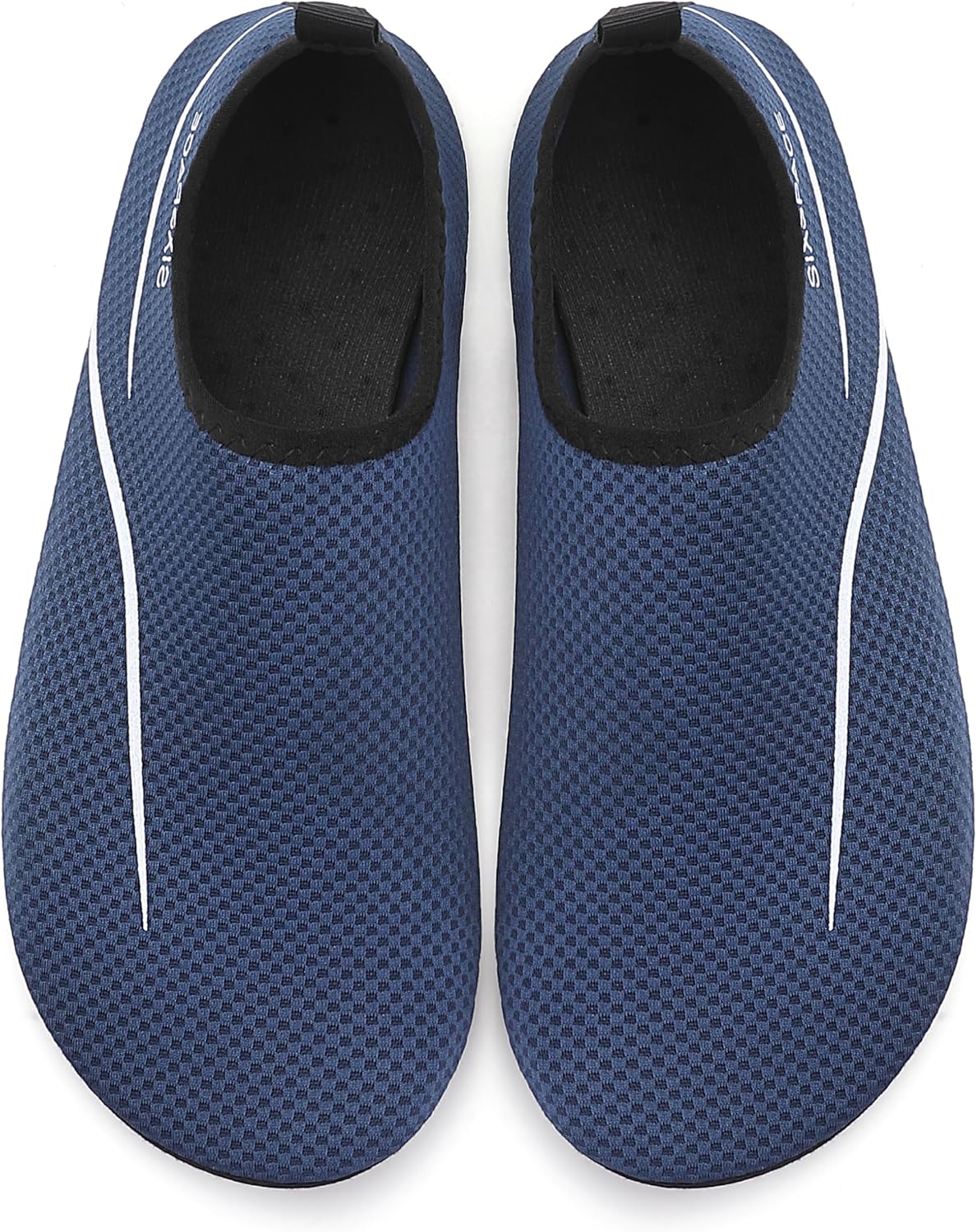Sixspace Unisex Badeschuhe Wasserschuhe mit Rutschfester Sohle, Gr.34-47