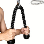 Tricep Rope Set Gym Pulley Accessories (8PCS)