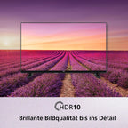 JVC VIDAA LT-40VDF2555 (2026) Smart TV, Full HD HDR, med 100 cm skärmdiagonal och inbyggd trippeltuner, LED-TV