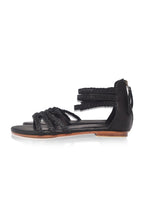 All Aboard Braided Leather Sandals