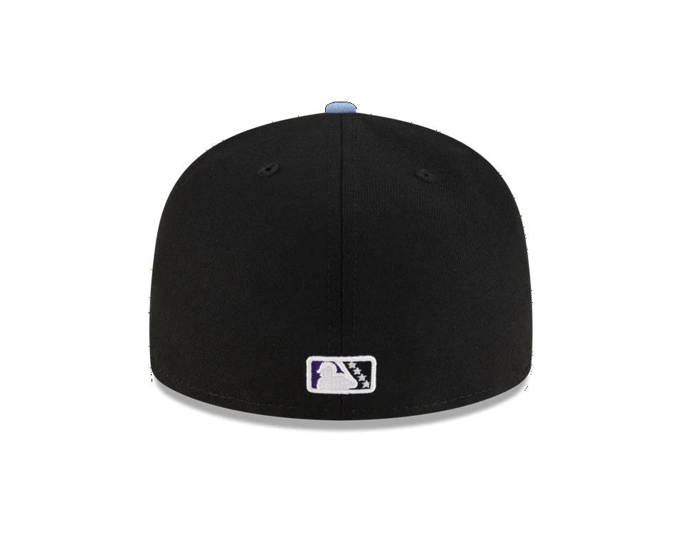 New Era Erie SeaWolves 59FIFTY – svart och lila keps