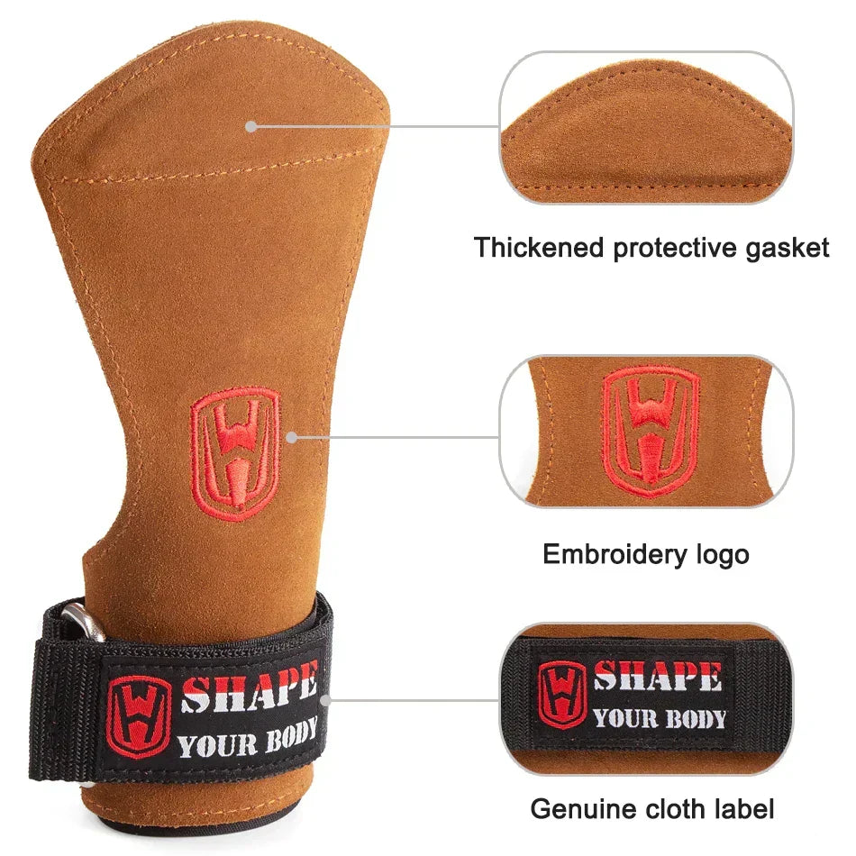 Gym Gloves - Palm Protectors for Horizontal Bar
