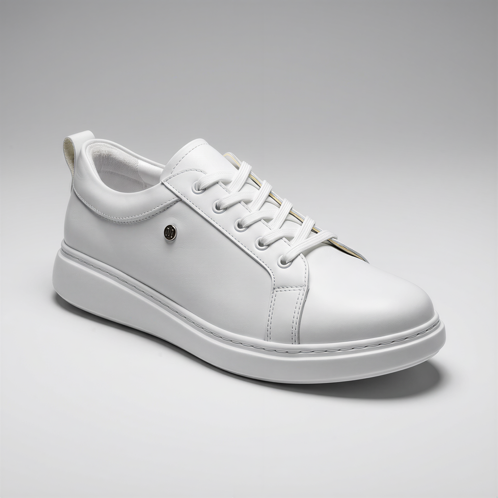 Cool White Boys Shoes
