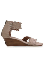 Magdalena Wooden Wedge Sandals
