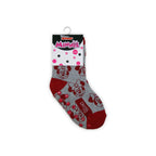Kids ankle socks with anti-slip - Minnie Mouse - Minnie - grey - 27-30