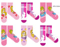 Disney Princesses kids cotton regular socks - 6 pairs/pack - 27-30