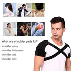Double Shoulder Brace Wrap – Neoprene Compression Sleeve
