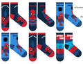 Spiderman kids cotton regular socks - 6 pairs/pack - 27-30