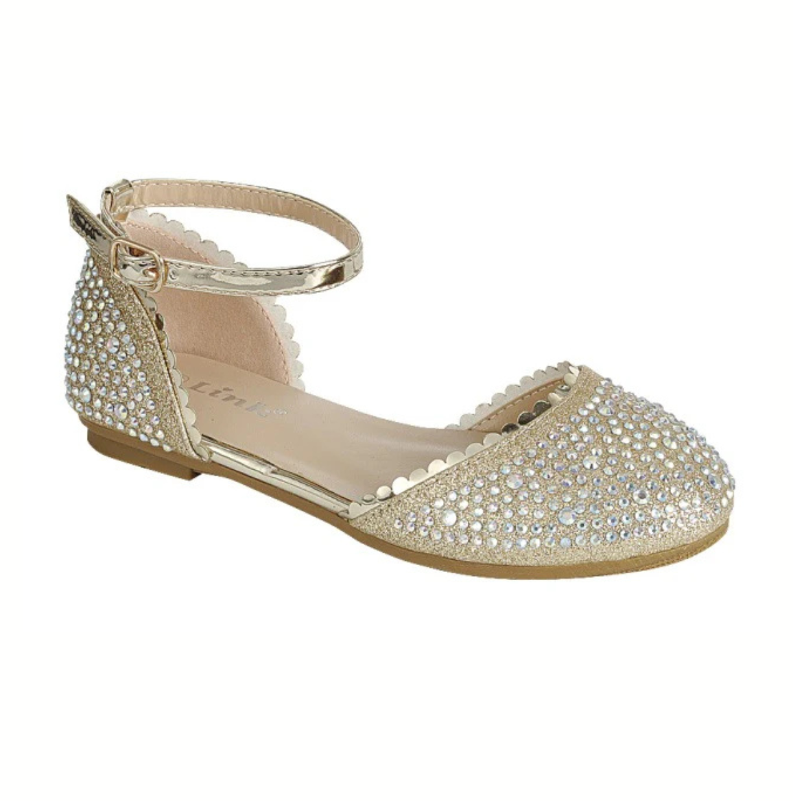 Golden Sab Ballerina Shoes