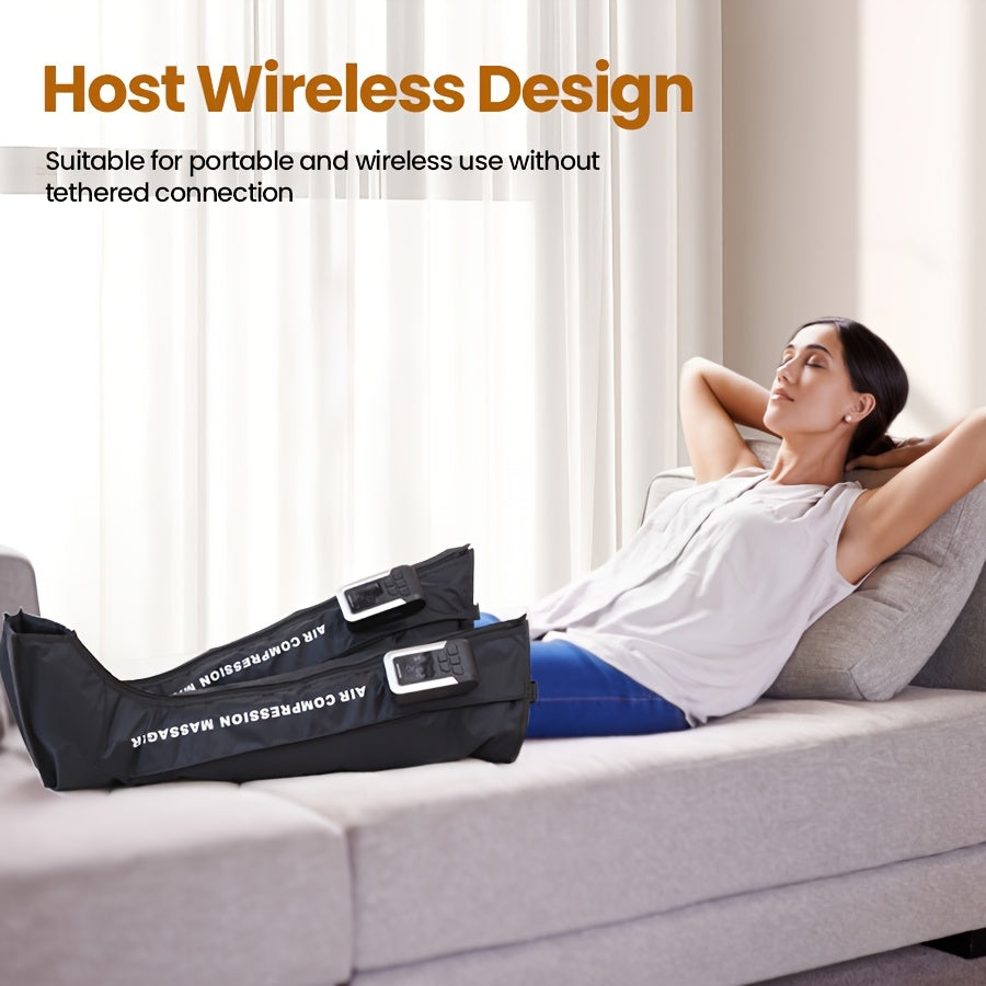 Air Wave Leg roller with 3D Compression wellness