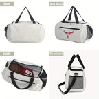 Oxford Duffel Bag Bull Logo Travel Gym