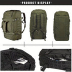 Tactical Gym Duffel Backpack Capacity Bag