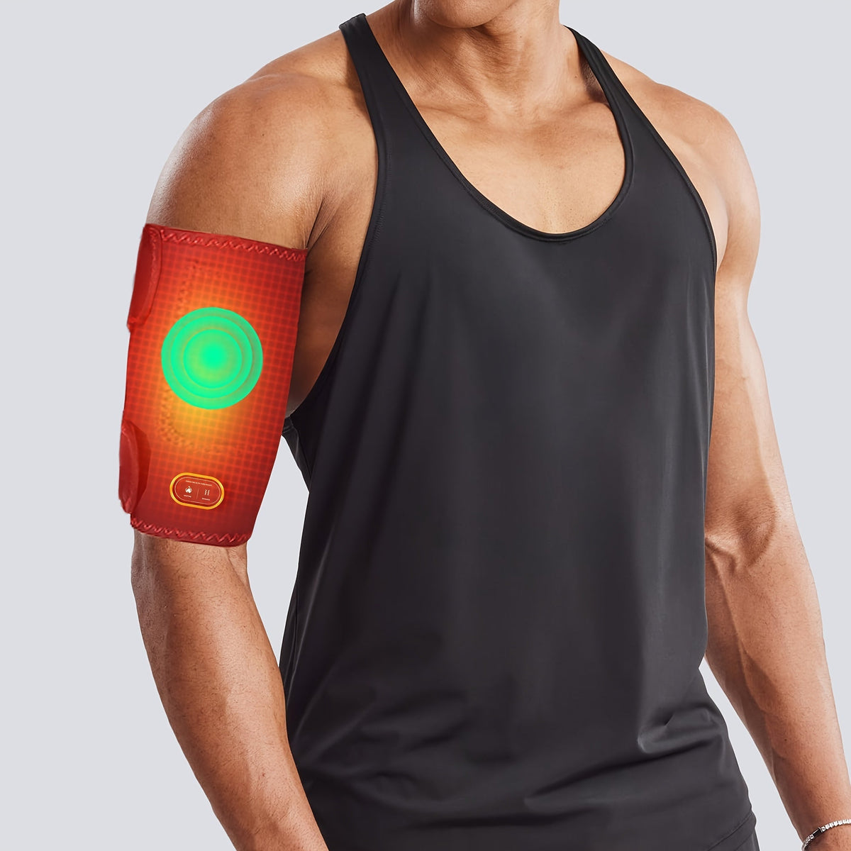 Heated Arm Massager Sleeve with USB Compression Therapy