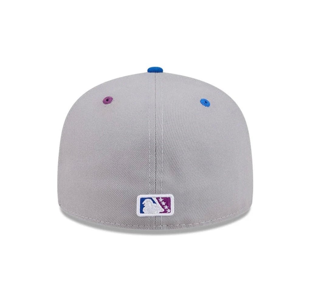 New Era Akron RubberDucks 59FIFTY – grå och blå keps
