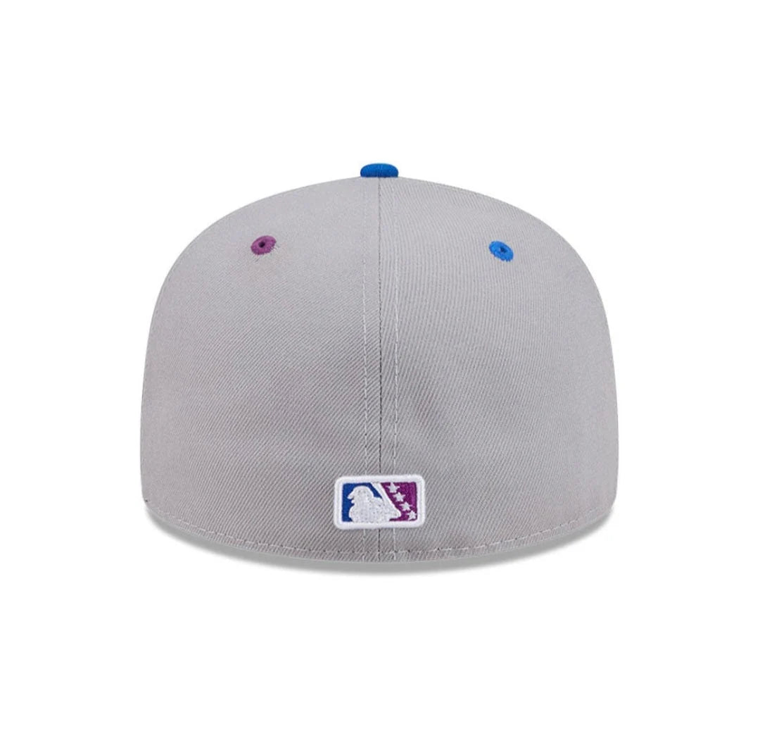 New Era Akron RubberDucks 59FIFTY – grå och blå keps