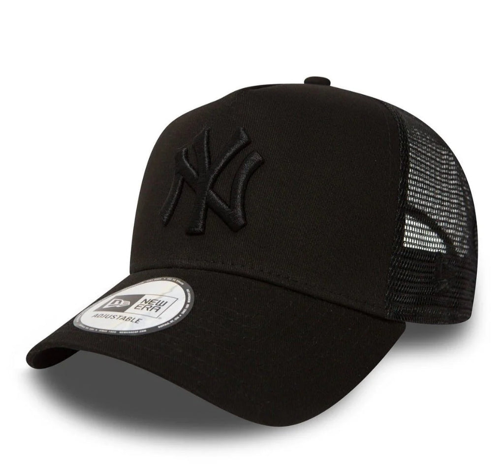 New Era NY Yankees Clean E-Frame Trucker – svart