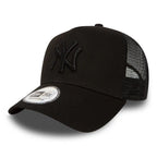 New Era NY Yankees Clean E-Frame Trucker – svart