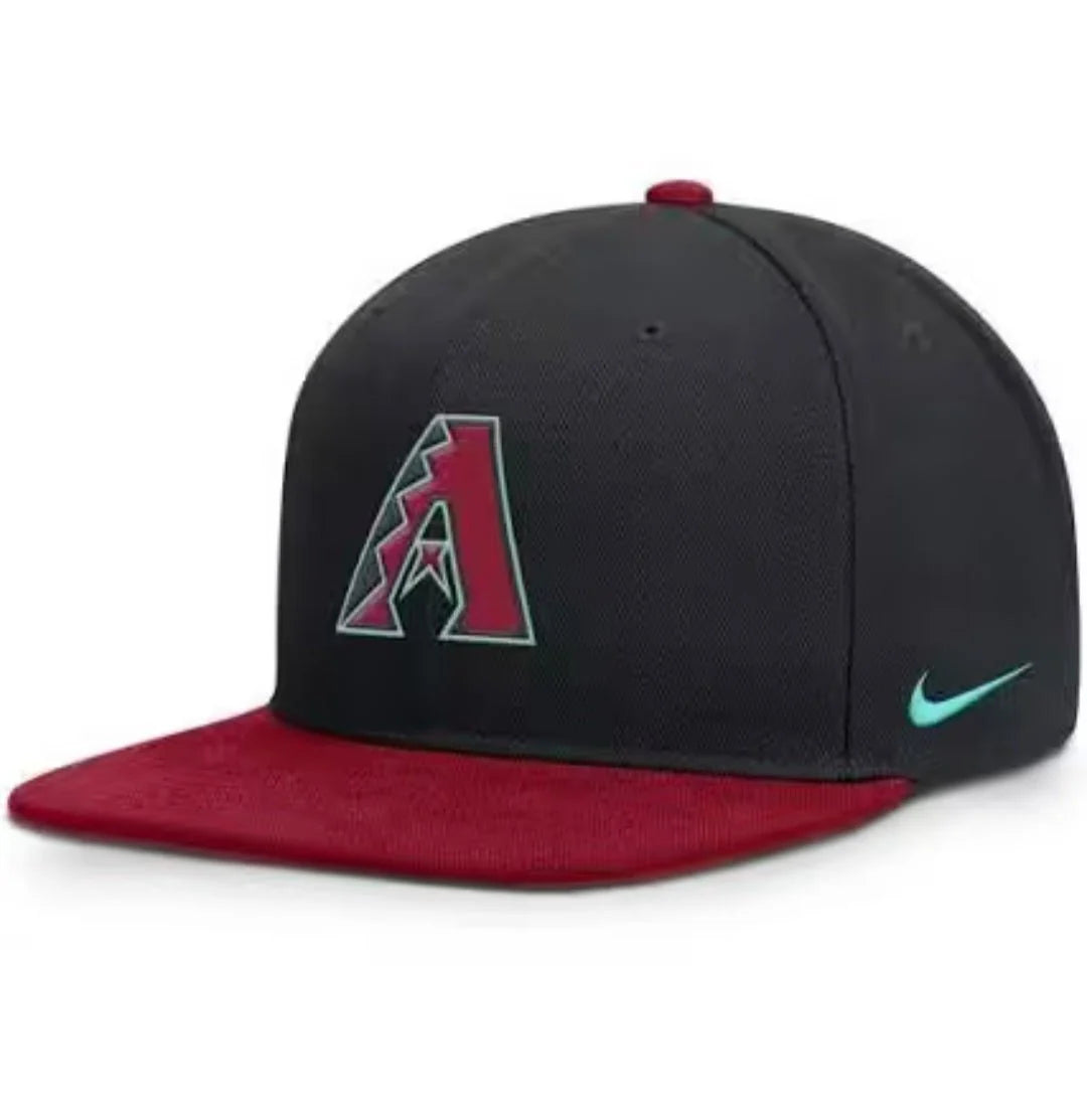 Nike Arizona Diamondbacks Pro Dri-FIT keps – svart och vinröd