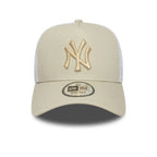 New Era NY Yankees League Essential 9FORTY E-Frame Trucker – beige