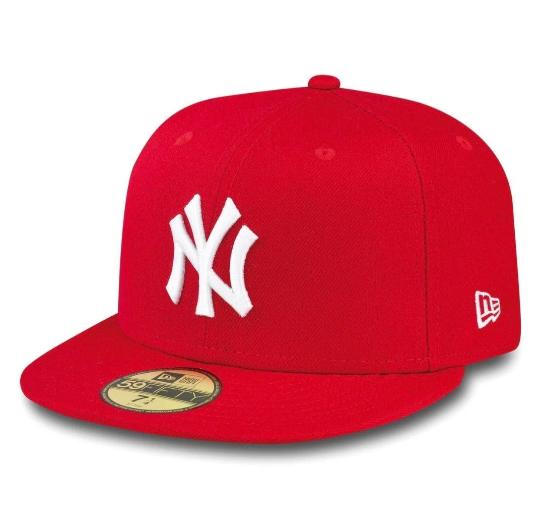New Era New York Yankees 59FIFTY – röd keps