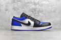 Air Jordan 1 Low Royal Blue Svart Vit herr