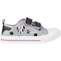 Minnie silver canvas shoes