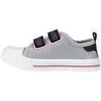 Minnie silver canvas shoes