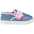 Peppa denim blue canvas shoes
