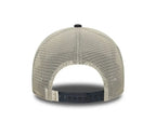 New Era 9FORTY M-Crown A-Frame Trucker – beige med svart skärm