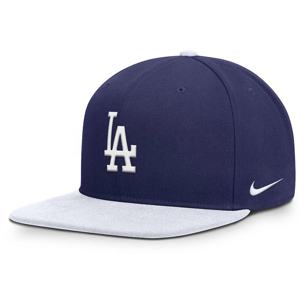Nike LA Dodgers Primetime Pro Dri-FIT keps – kungsblå och vit