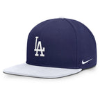 Nike LA Dodgers Primetime Pro Dri-FIT keps – kungsblå och vit