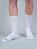 PowerFit compression sports socks front view showing snug fit