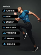 Sports socks for gym, running, hiking and workouts