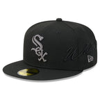 New Era 59FIFTY Detroit Tigers MLB Side Script – svart
