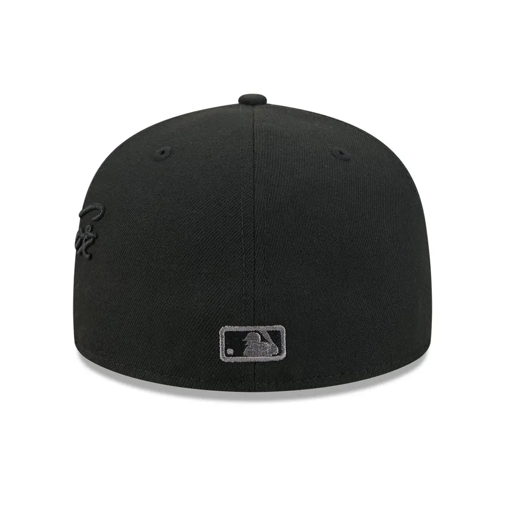 New Era 59FIFTY Chicago White Sox Side Script – svart